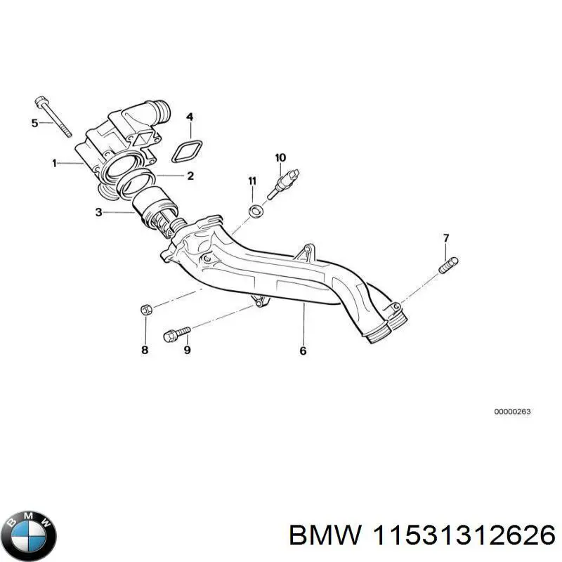  BMW 11531312626 ціна, від 877.84 USD