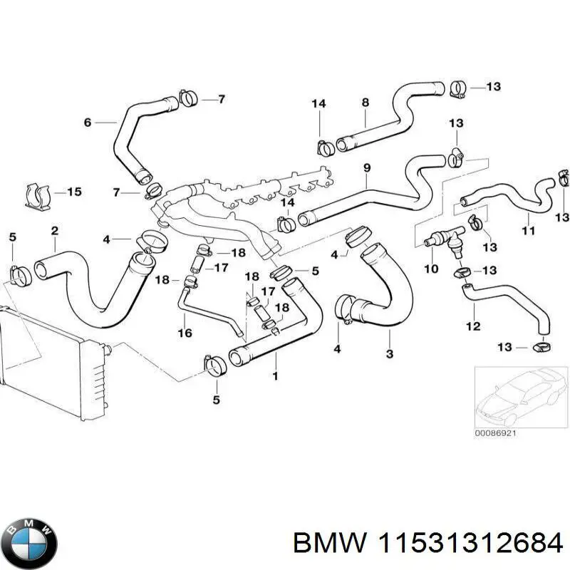 11531312684 BMW 