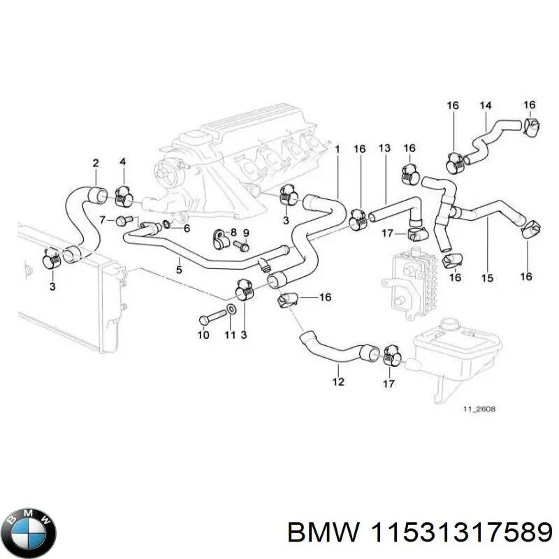 11531317589 BMW 
