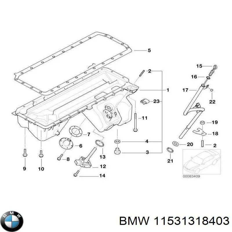  BMW 11531318403 ціна, від 321.67 USD