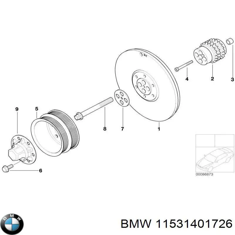 11531401726 BMW 
