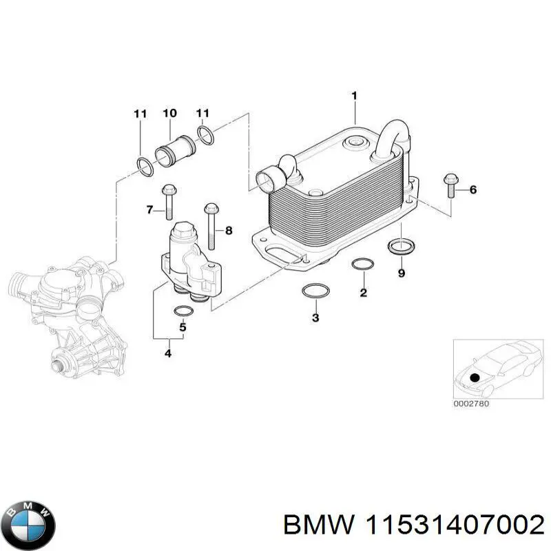 11531407002 BMW 