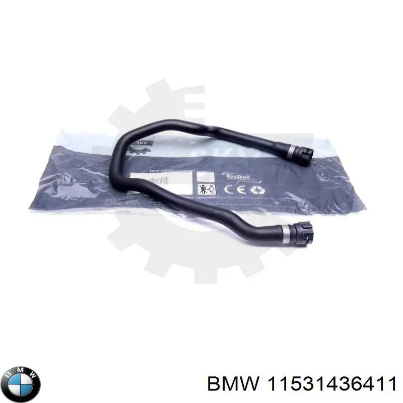 Шланг/патрубок радіатора охолодження, нижній 7001159 Autotechteile