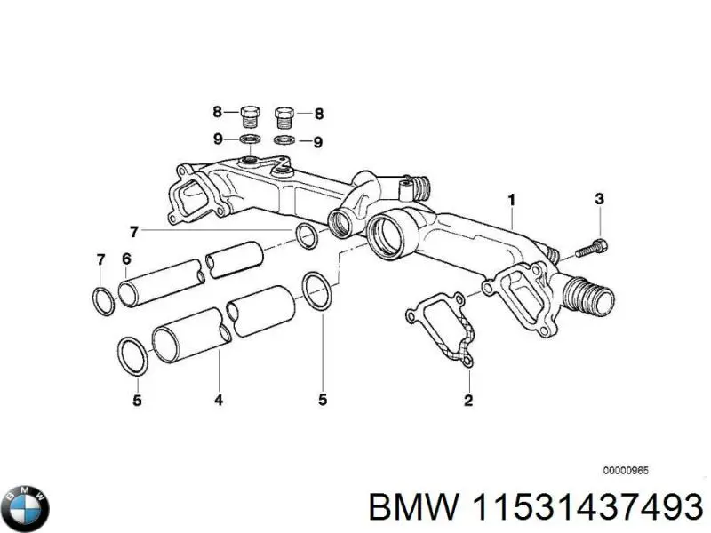  BMW 11531437493 ціна, від 26.63 USD