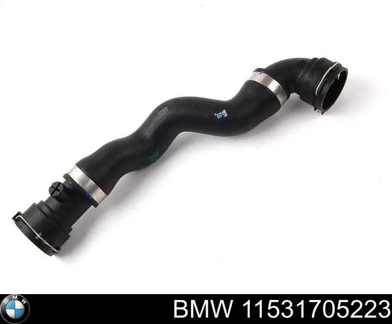 Шланг/патрубок радіатора охолодження, верхній 11531705223 BMW