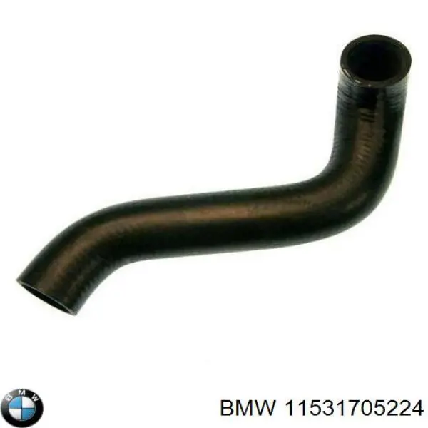Шланг/патрубок радіатора охолодження, нижній BMW 11531705224 ціна, від 23.51 USD