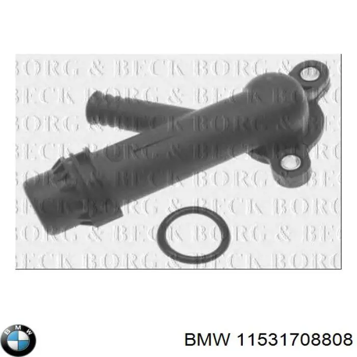 Водяний патрубок BMW 11531708808 ціна, від 5.74 USD