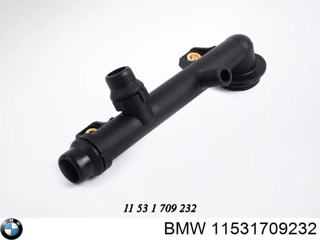 Фланець системи охолодження (трійник) 11531709232 BMW