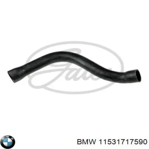 Патрубок системи охолодження BMW 11531717590 ціна, від 8.52 USD