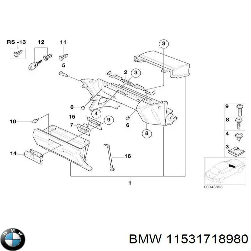  BMW 11531718980 ціна, від 50.21 USD