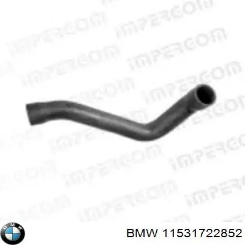 Шланг/патрубок радіатора охолодження, нижній BMW 11531722852 ціна, від 10.17 USD