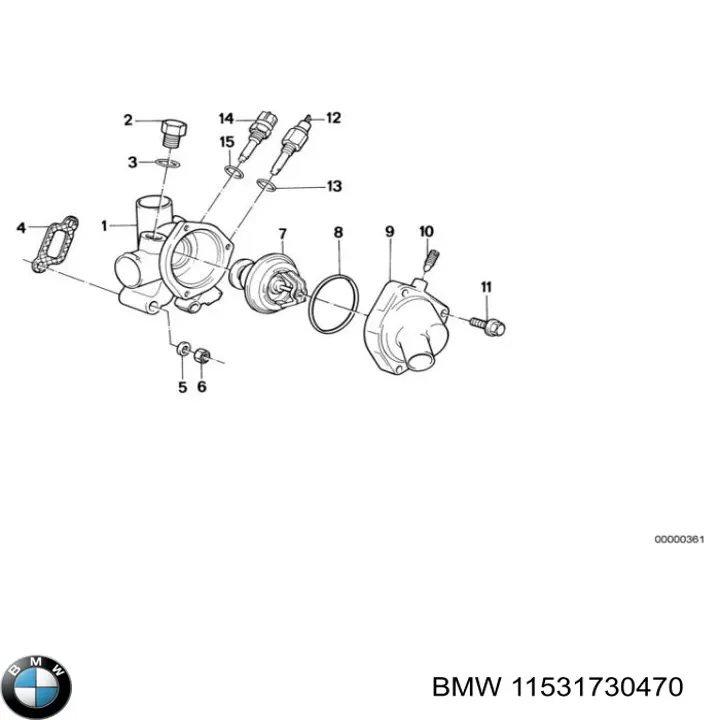  11531730470 BMW