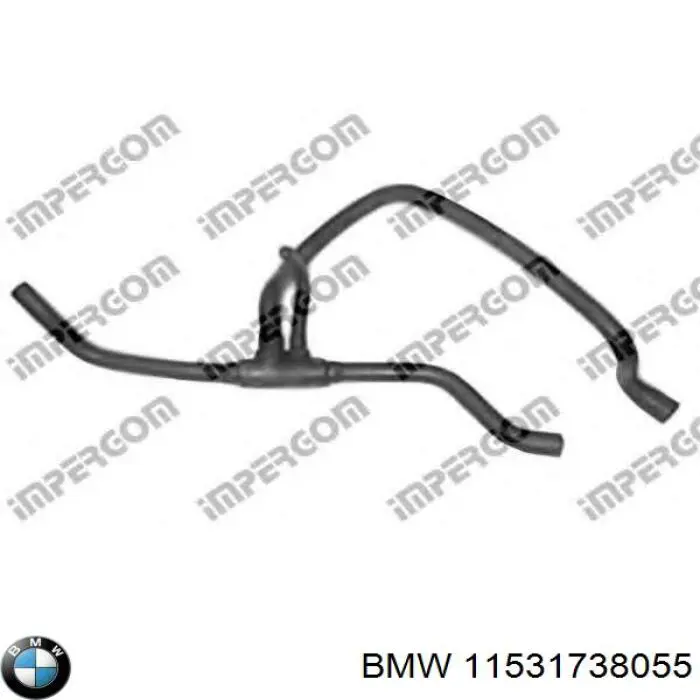 Купити 11531738055 BMW Шланг/патрубок радіатора охолодження, нижній