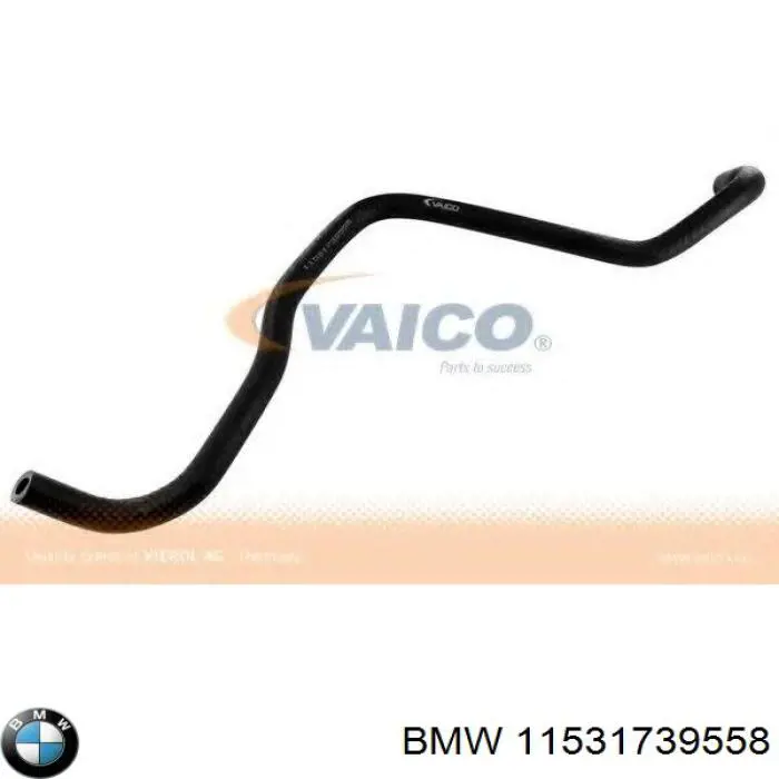 Патрубок системи охолодження BMW 11531739558 ціна, від 9.44 USD