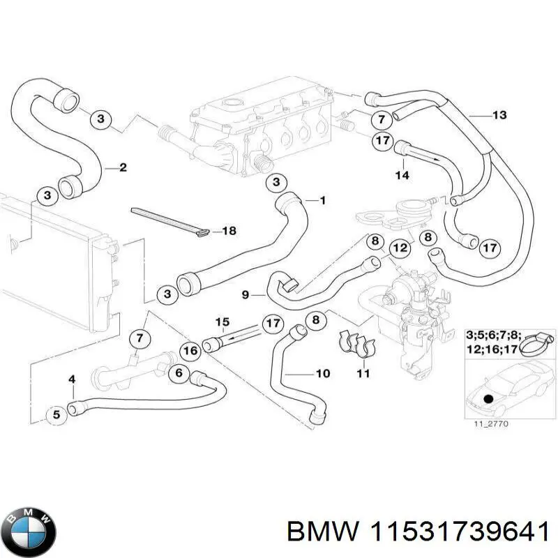 11531739641 BMW 
