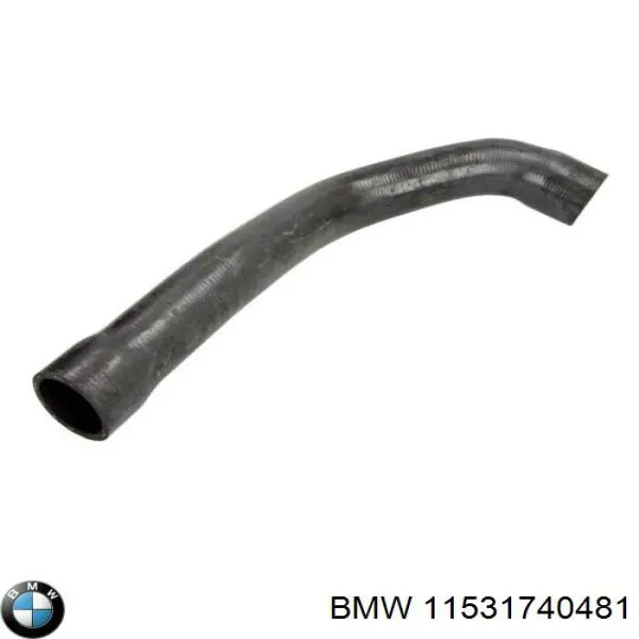 Шланг/патрубок радіатора охолодження, нижній BMW 11531740481 ціна, від 11.42 USD
