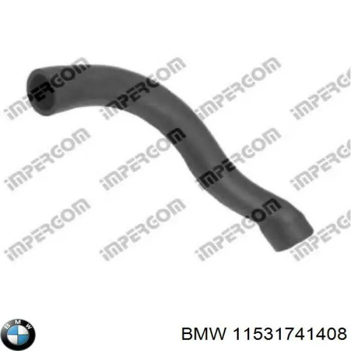 11531741408 BMW Шланги системи охолодження