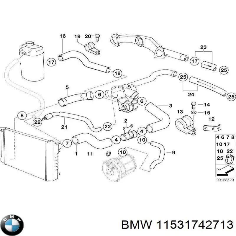  11531742713 BMW