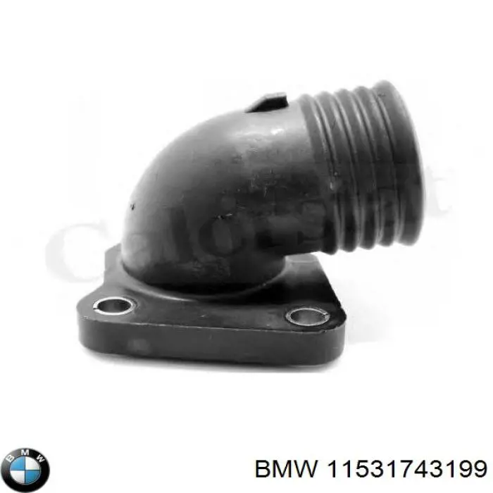 11531743199 BMW фланець системи охолодження (трійник)