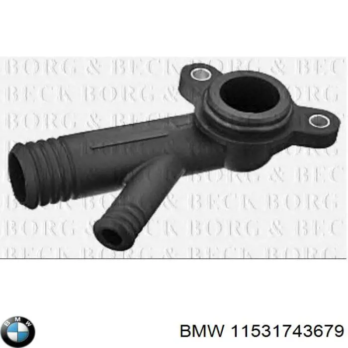 Водяний патрубок BMW 11531743679 ціна, від 6.17 USD
