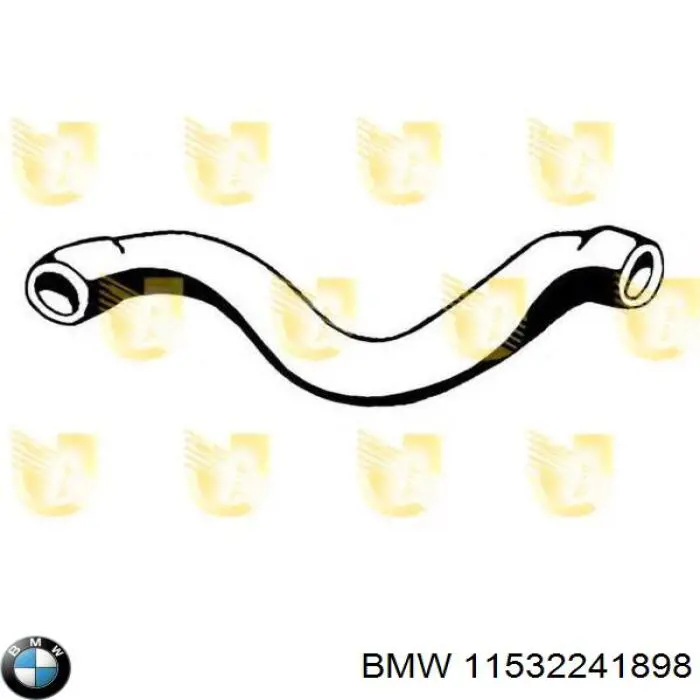 Купити 11532241898 BMW Шланг/патрубок радіатора охолодження, верхній