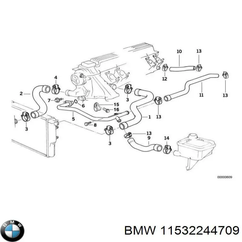  BMW 11532244709 ціна, від 203.16 USD