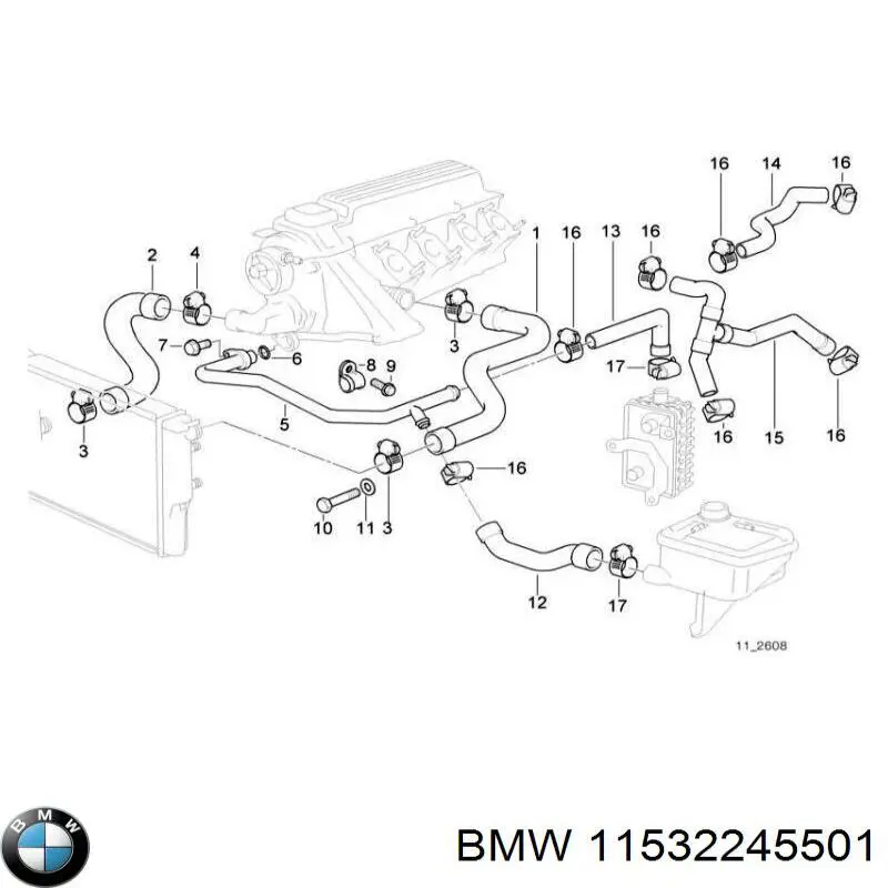  BMW 11532246688 ціна, від 54.66 USD