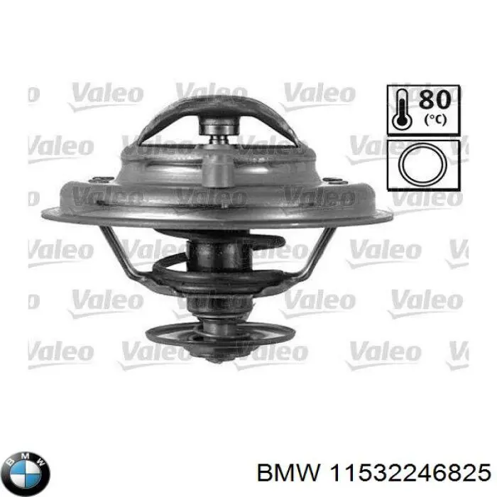 Автомобільний термостат BMW 11532246825 ціна, від 11.05 USD