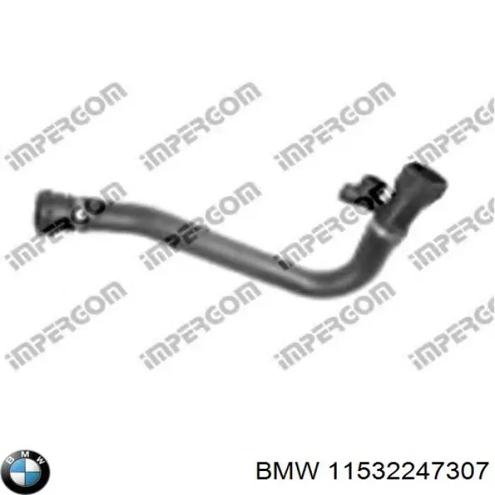 Патрубок системи охолодження BMW 11532247307 ціна, від 28.23 USD