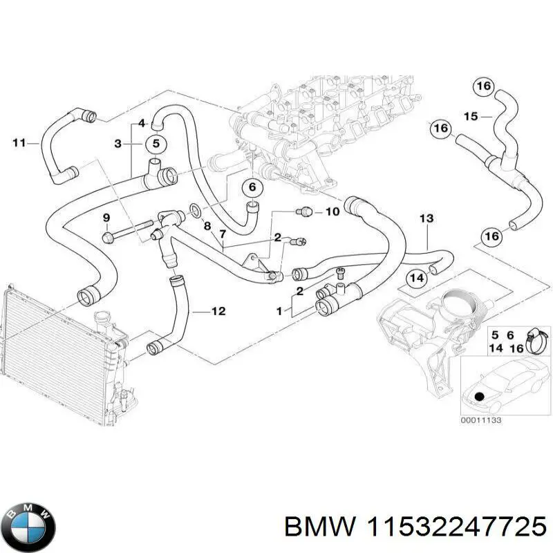  11532247725 BMW