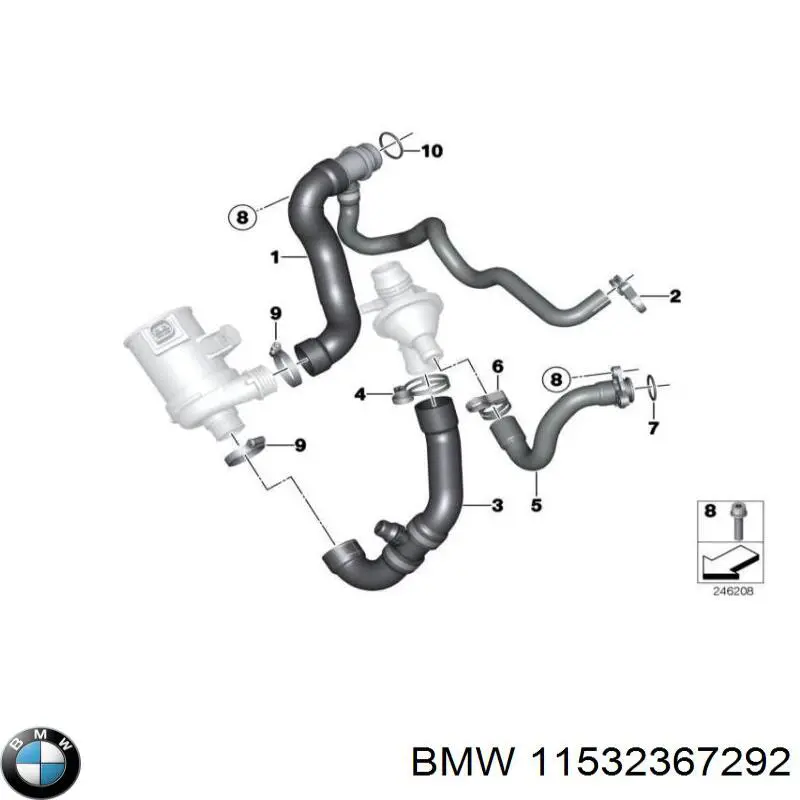  11538645480 BMW