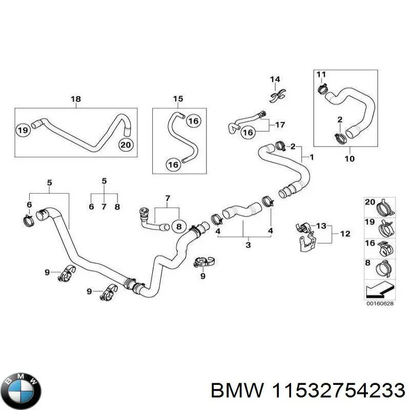 Купити 1153275423 BMW 