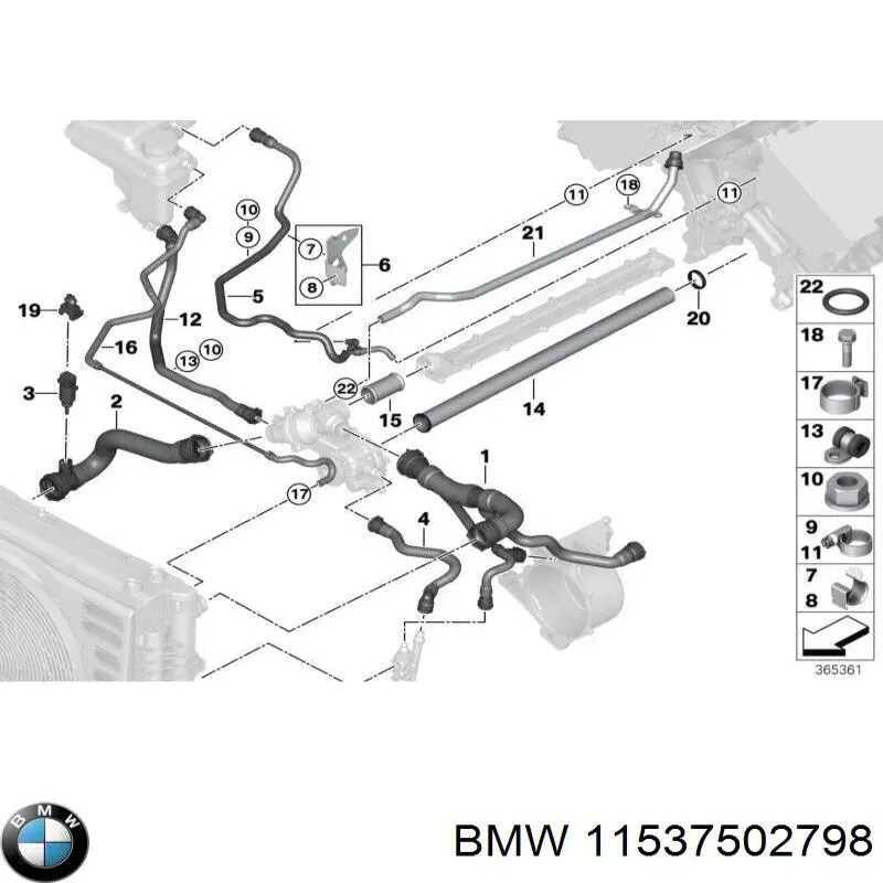 11537502798 BMW 