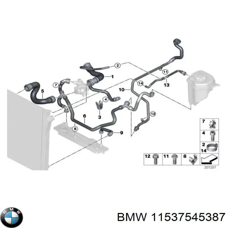  BMW 11537545387 ціна, від 4.50 USD