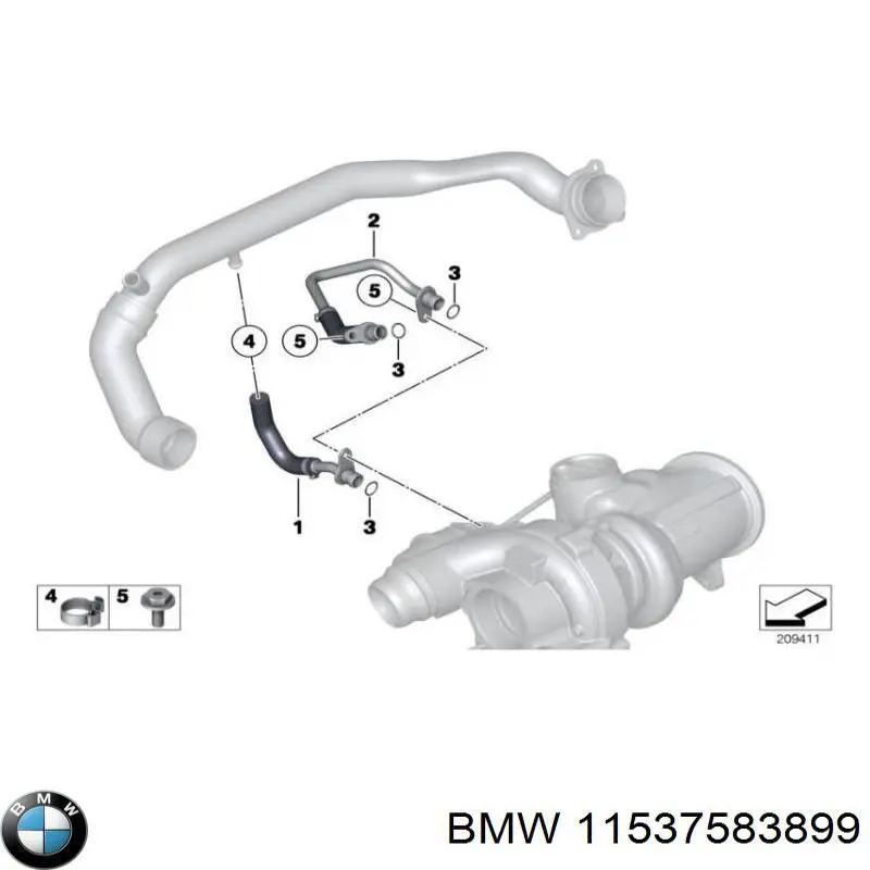  11537583899 BMW