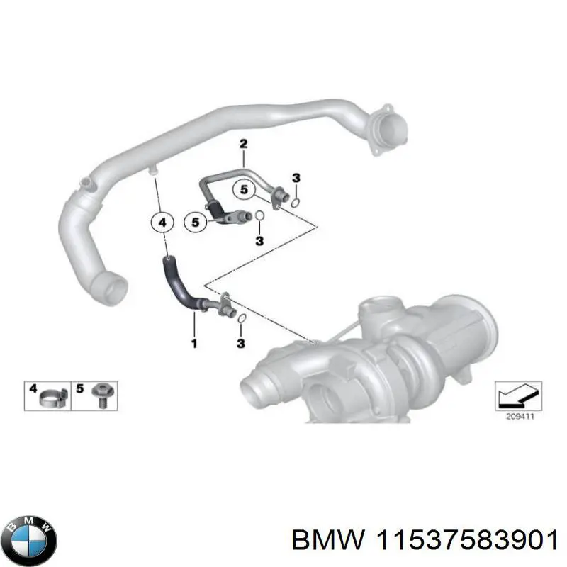  11537583901 BMW