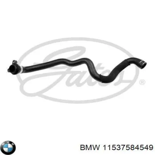 Купити 11537584549 BMW Шланг (патрубок) термостата