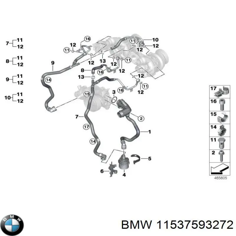 Купити 11537593272 BMW Болт