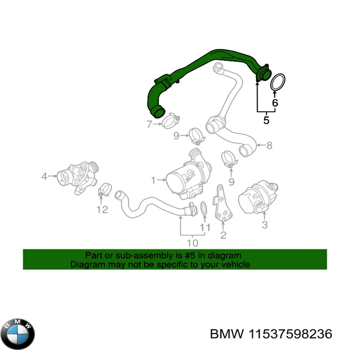 11537598236 BMW 