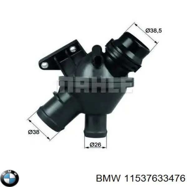 Купити 11538636595 BMW Термостат в корпусі