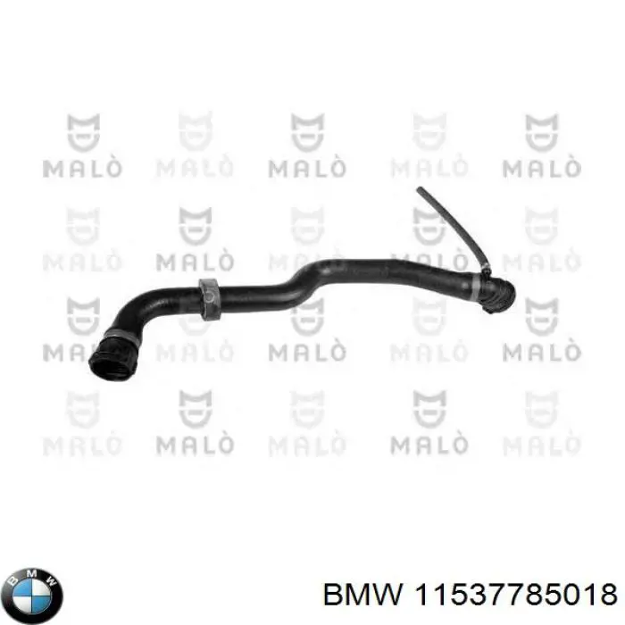 Шланг/патрубок радіатора охолодження, верхній 11537785018 BMW