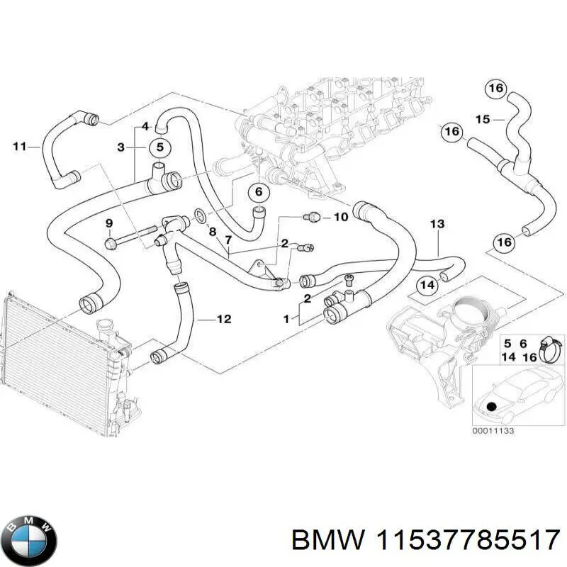 11537785517 BMW 