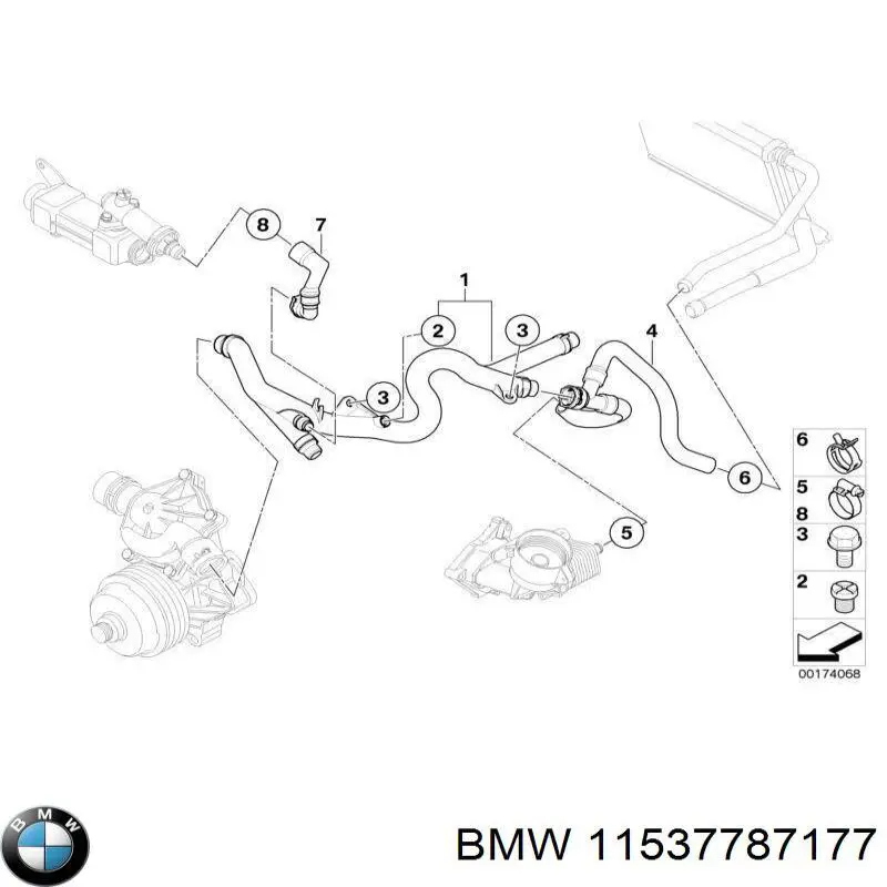  BMW 11537787177 ціна, від 70.20 USD