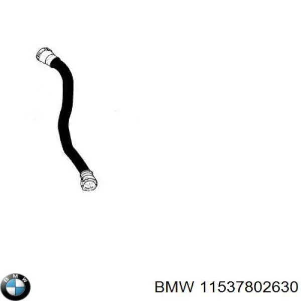 11537802630 BMW шланг/патрубок системи охолодження