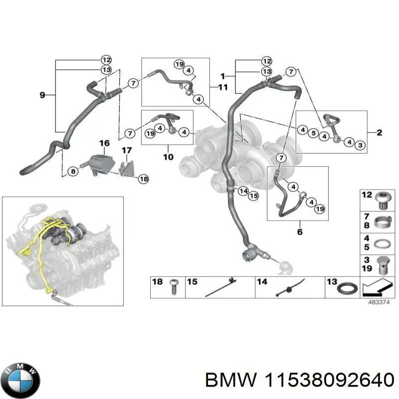 11538092640 BMW 