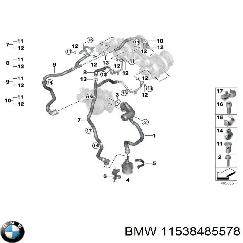  BMW 11538697259 ціна, від 74.58 USD