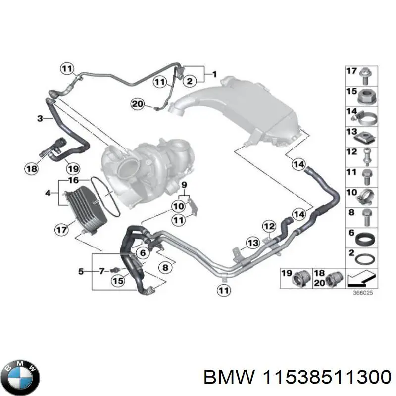  BMW 11538511300 ціна, від 40.42 USD