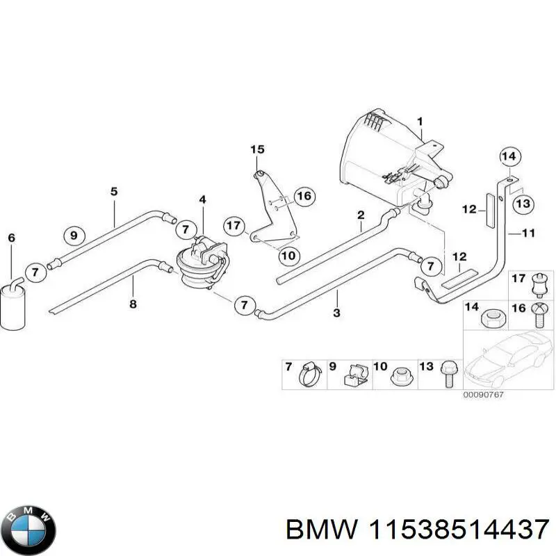 11538514437 BMW 
