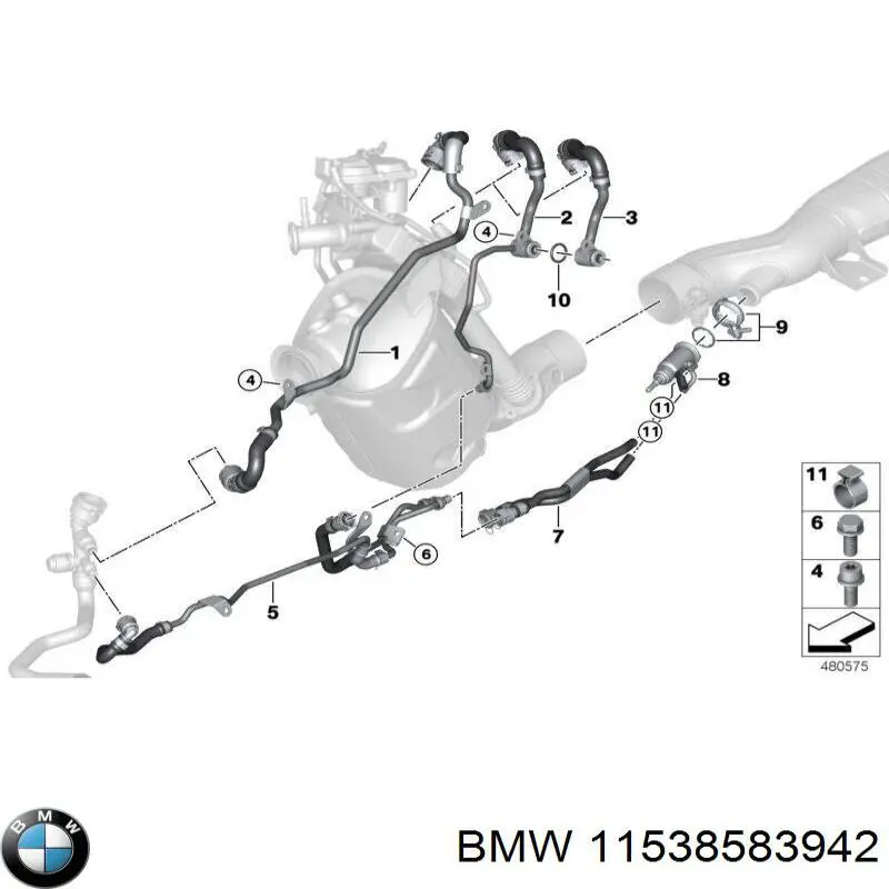  11538473964 BMW