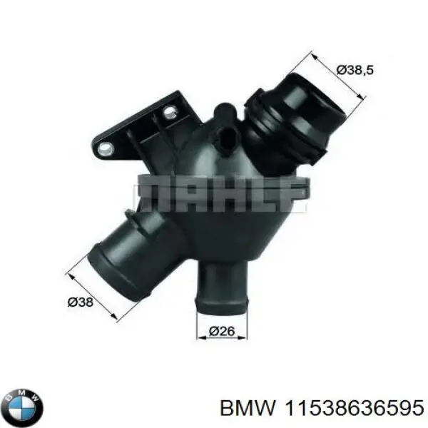 Автомобільний термостат BMW 11538636595 ціна, від 33.74 USD